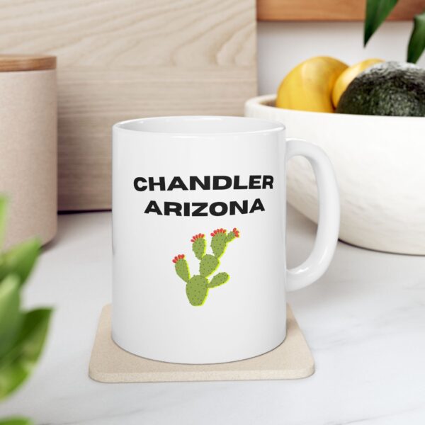 Chandler, Arizona Ceramic Mug - Image 3