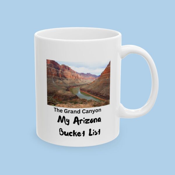 Grand Canyon Arizona Bucket List Ceramic Mug - Image 2