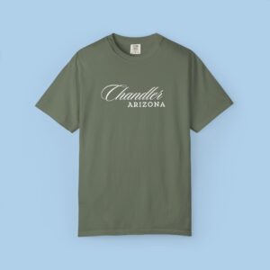Chandler, Arizona with White Lettering