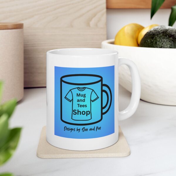 MugNTees Logo  Ceramic Mug - Image 5