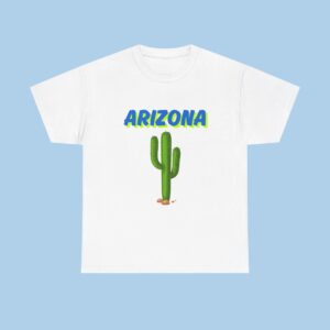 Arizona Cactus Unisex Heavy Cotton Tee