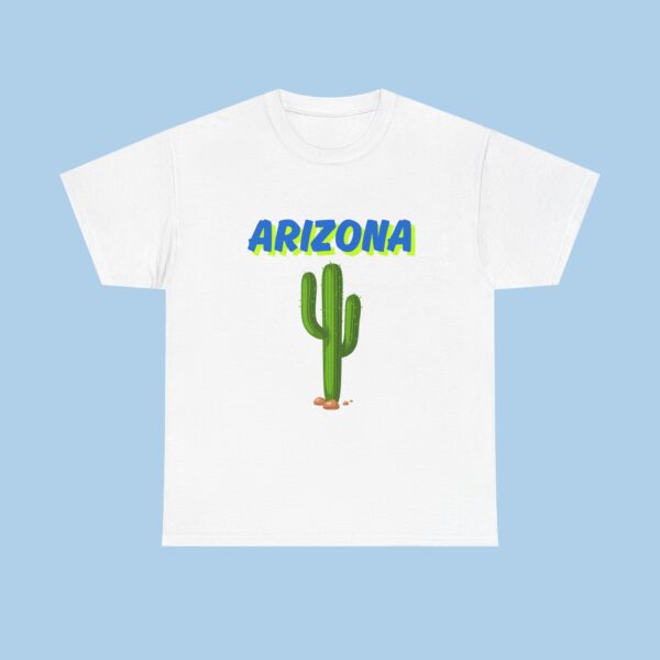 Arizona Cactus Unisex Heavy Cotton Tee