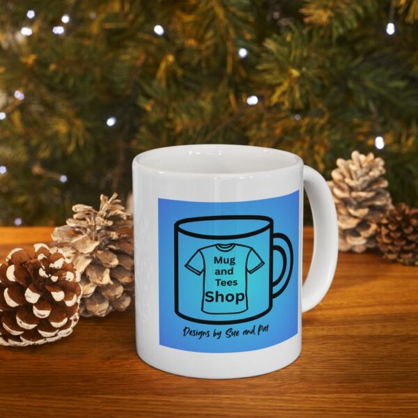 MugNTees Logo  Ceramic Mug - Image 7