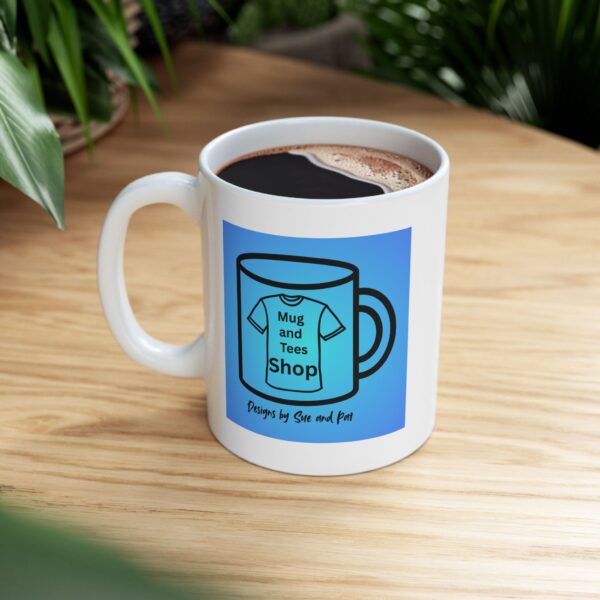 MugNTees Logo  Ceramic Mug - Image 6