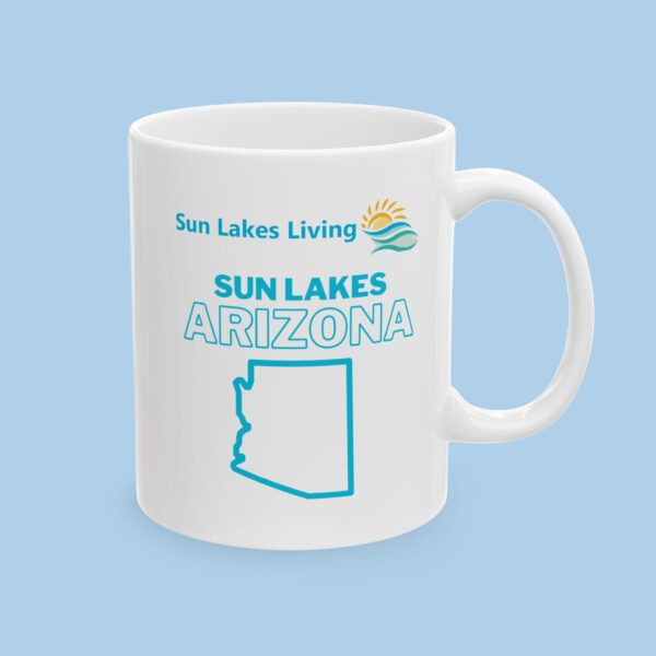 Sun Lakes Arizona Ceramic Mug - Image 2