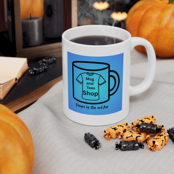 MugNTees Logo  Ceramic Mug - Image 4