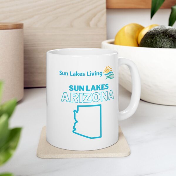 Sun Lakes Arizona Ceramic Mug - Image 3