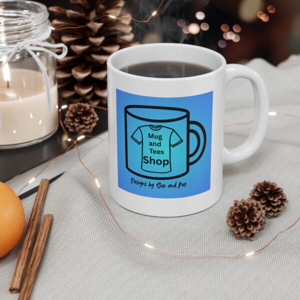 MugNTees Logo  Ceramic Mug - Image 3