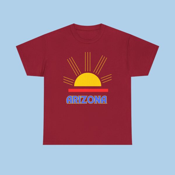 Arizona Unisex Heavy Cotton Tee, gifts for her, gifts for him, ASU - Image 5