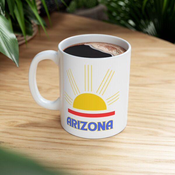 Arizona Sun Ceramic Mug - Image 3