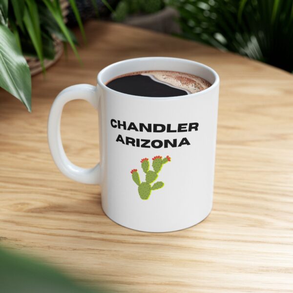 Chandler, Arizona Ceramic Mug - Image 4