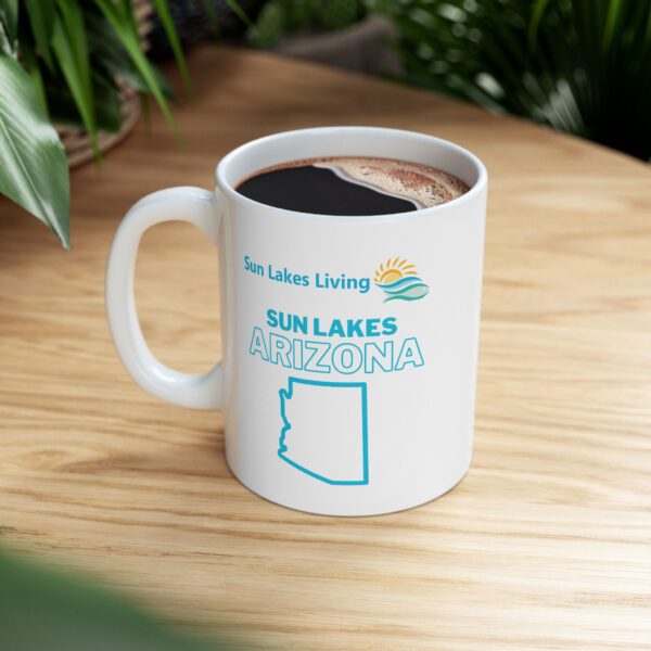 Sun Lakes Arizona Ceramic Mug - Image 4